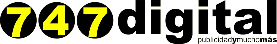 Ir a página principal. Logotipo 747 - Un mundo lleno de diseño